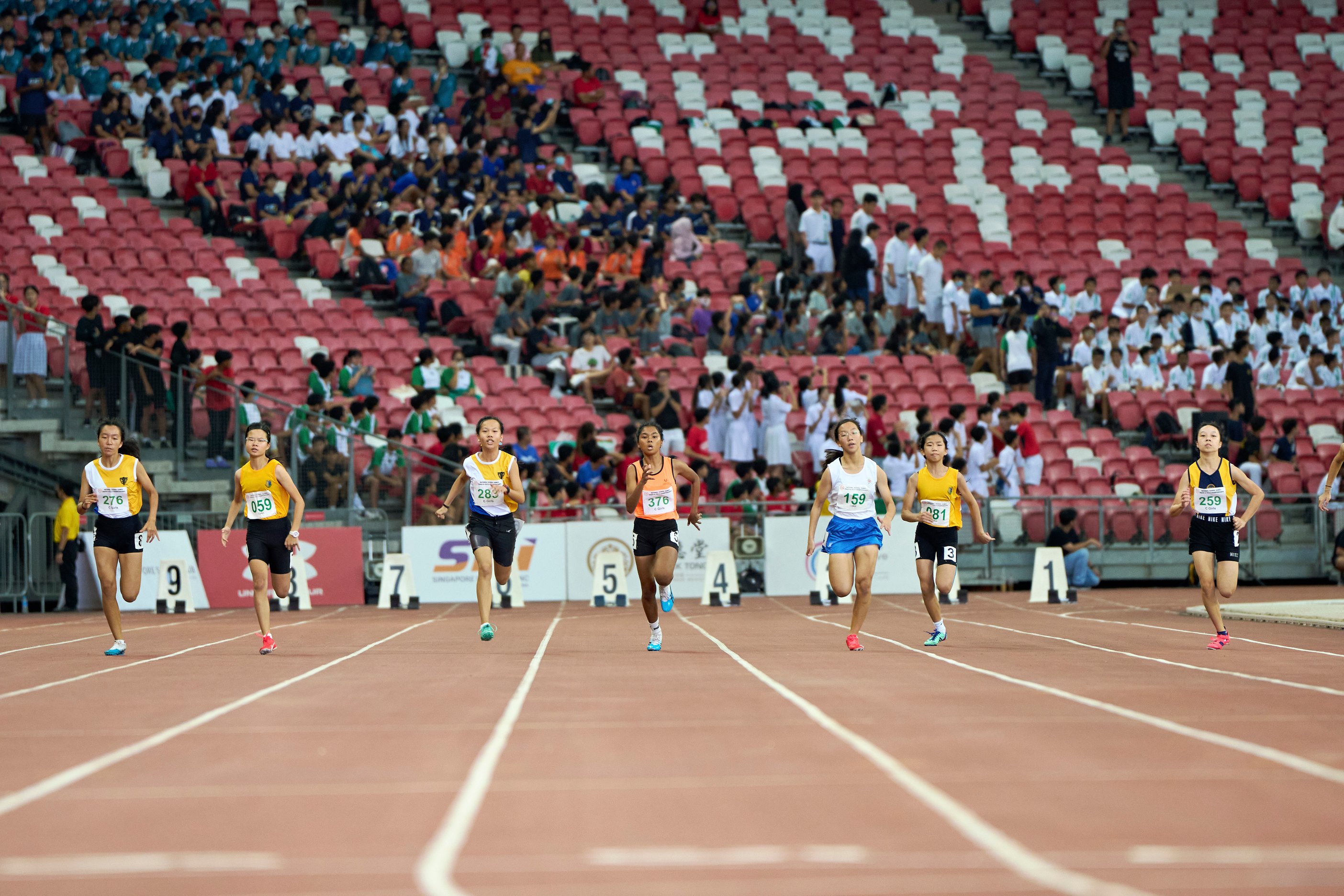 NSG 2023 Track & Field Highlights from Girls' 100m Finals and Boys